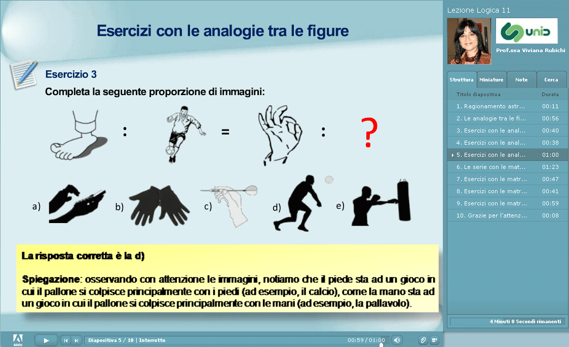 Corso On Line Test ammissione universita