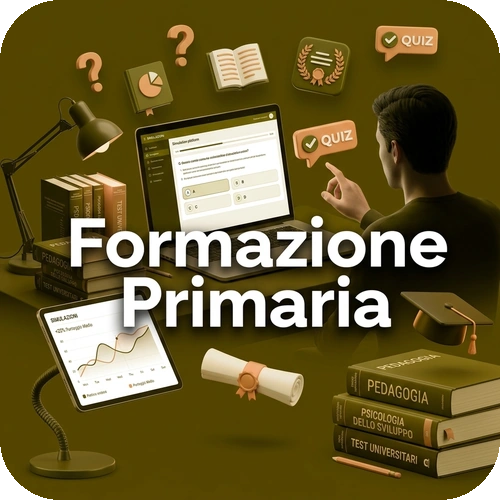 Corso online Test di Formazione primaria | 250 ore con Tutoraggio
