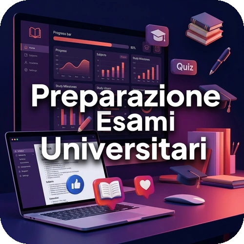 Preparazione esami universitari – 5 esami