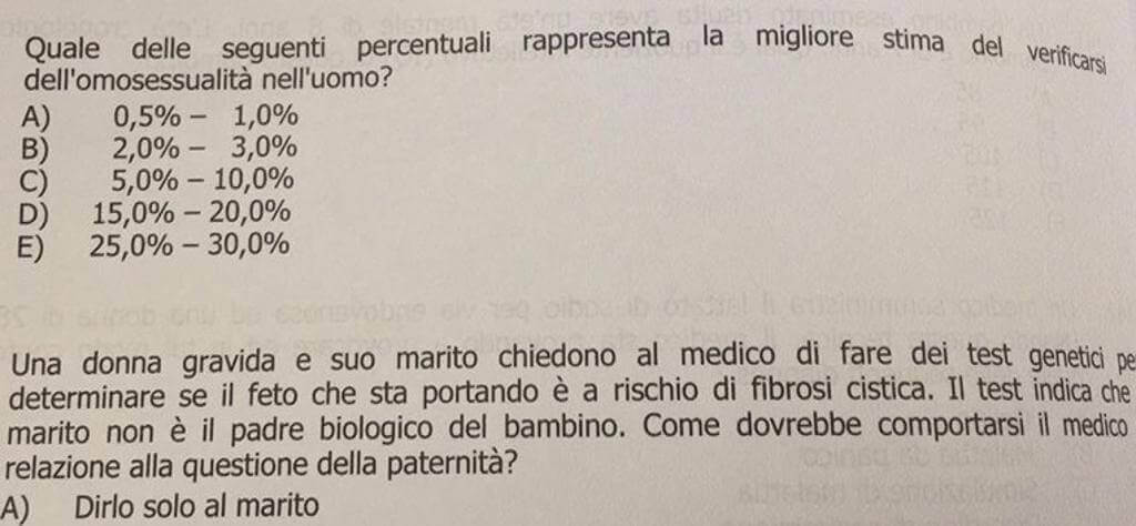 Progress Test di Medicina