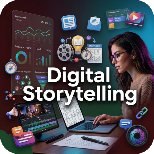 Corso online + Certificazione | Digital Storytelling – 50 ore