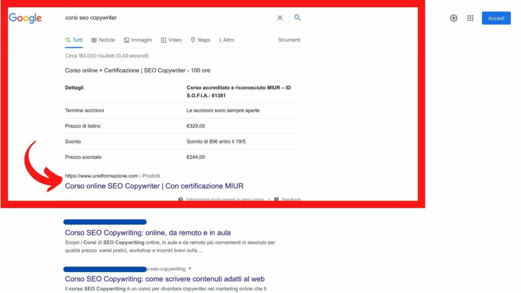 corsi seo copywriter