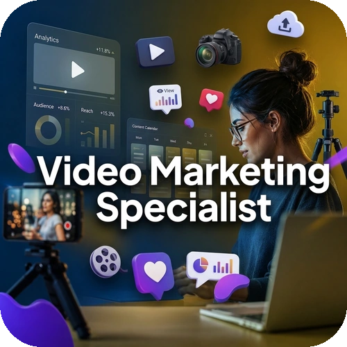 Corso online + Certificazione | Video marketing specialist – 50 ore
