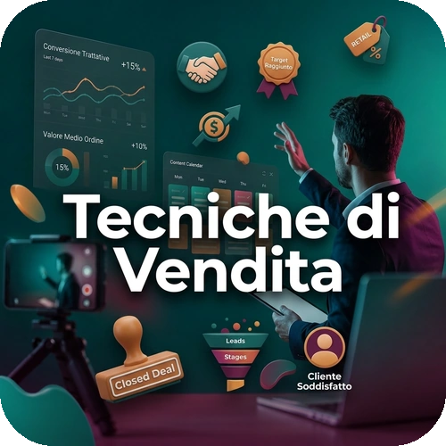 Corso online + Certificazione | Tecniche di vendita – 100 ore