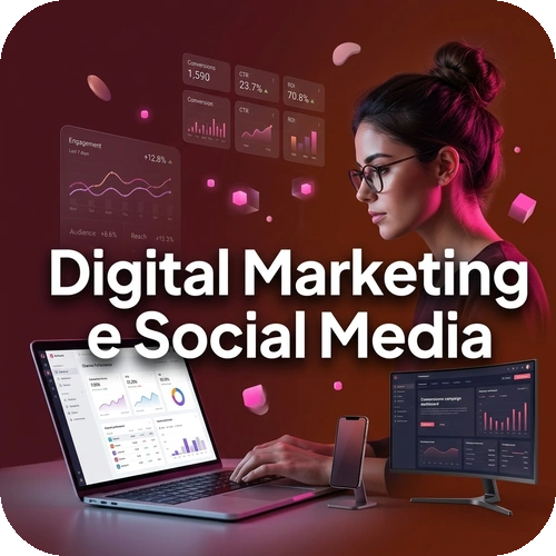 Corso online + Certificazione | Digital marketing e Social media – 400 ore