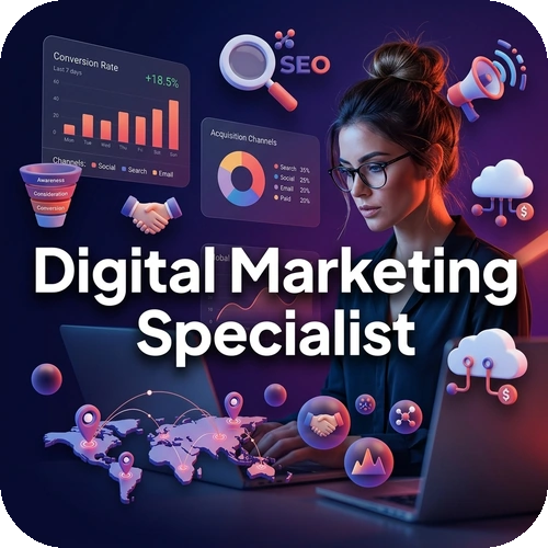 Corso online + Certificazione | Digital Marketing Specialist – 500 ore