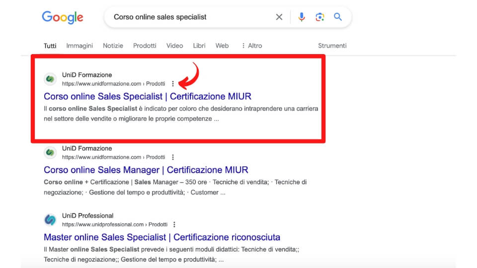 serp sales specialist