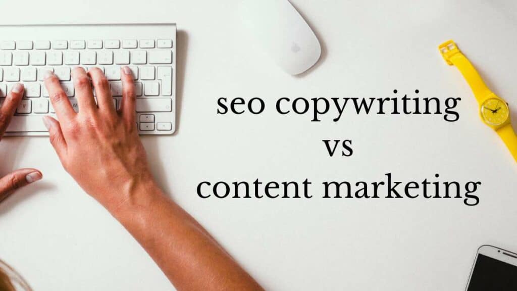 SEO copywriting - differenze con il content marketing