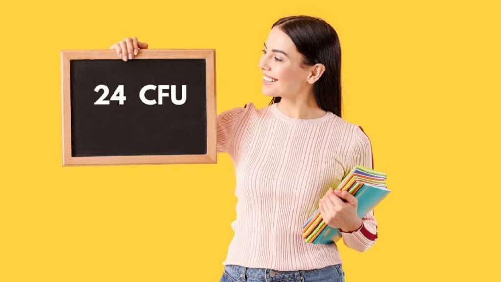 24 CFU - utili per insegnamento scuola secondaria