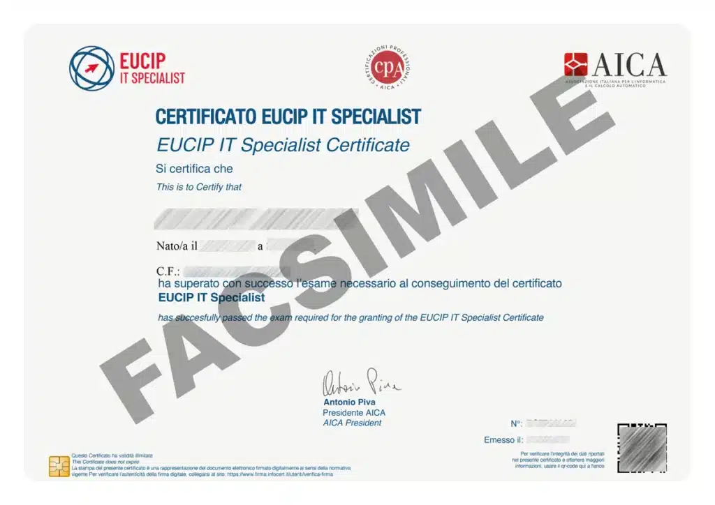 EUCIP-IT-SPECIALIST