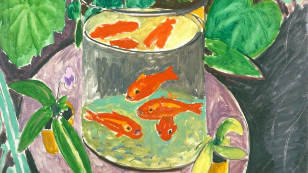 pesci rossi Matisse - tra arte e fisica