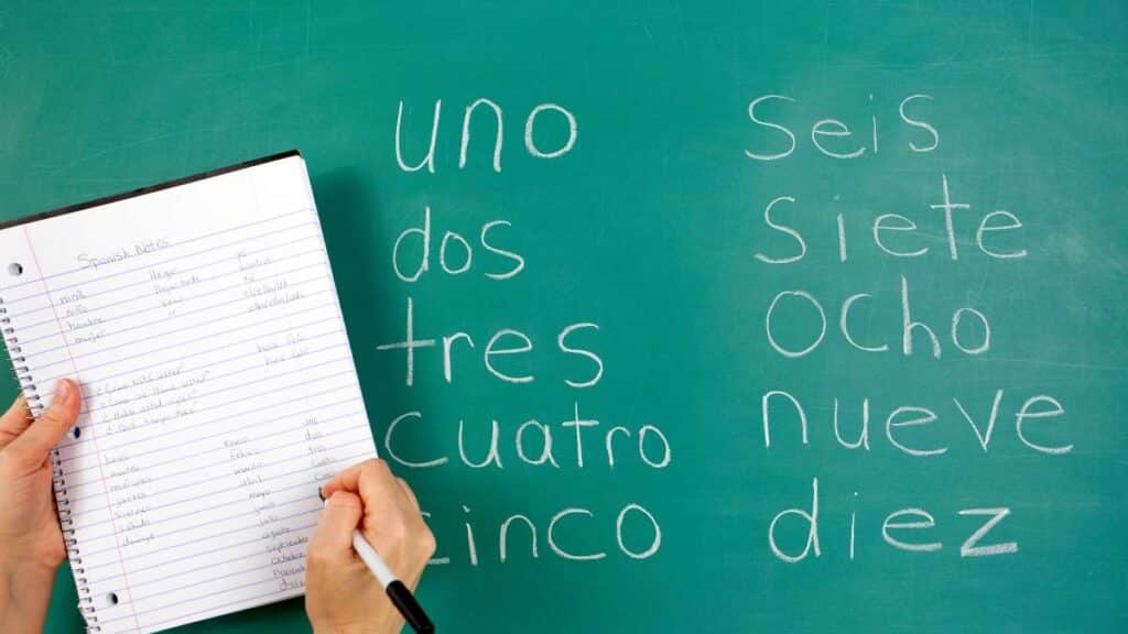 numeri in spagnolo - imparare a contare