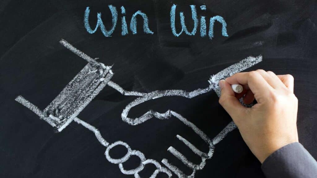 negoziazione win win - pensare in termini di vantaggio reciproco