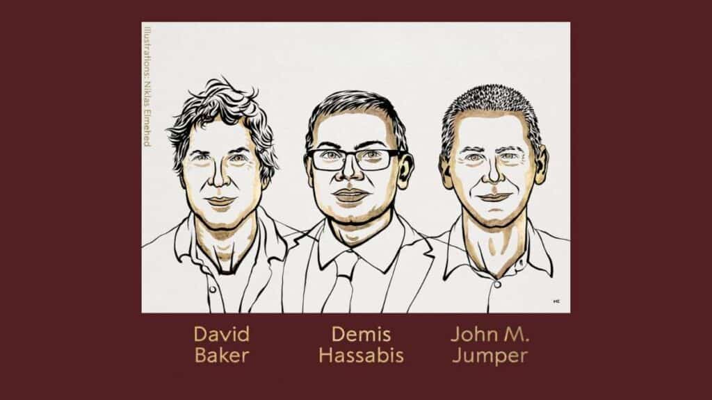 premio Nobel Chimica 2024 - Baker, Hassabis, Jumper