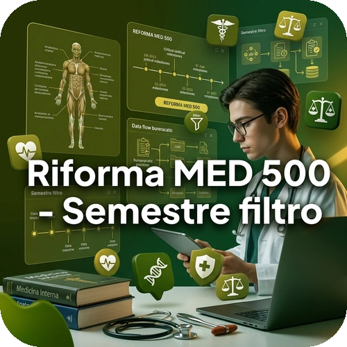 Corso Riforma MED 500 – Semestre filtro