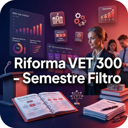 Corso Riforma VET 300 – Semestre filtro
