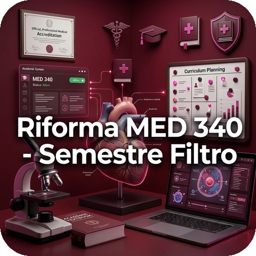 Corso Riforma MED 340 – Semestre filtro