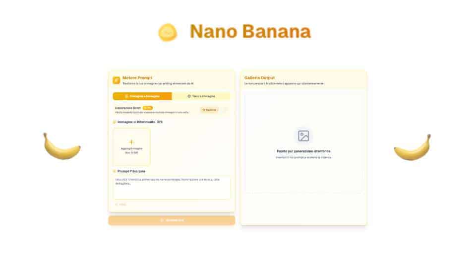 Nano Banana (Gemini 2.5) - l’IA Google per editing immagini avanzato