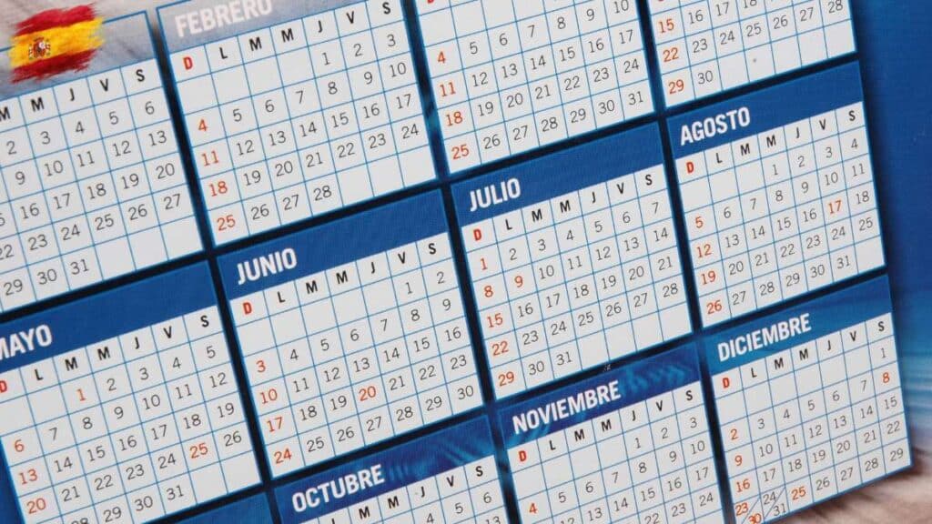 Giorni della settimana in spagnolo - esempi