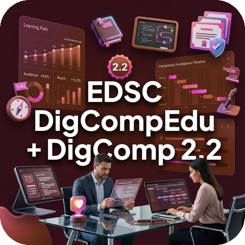 Certificazioni EDSC DigCompEdu + DigComp 2.2 | 3 punti GPS