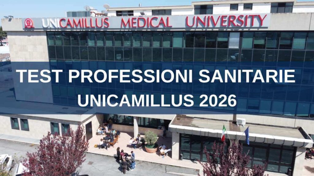 Test Professioni Sanitarie UniCamillus 2026 - come iscriversi e cosa aspettarsi