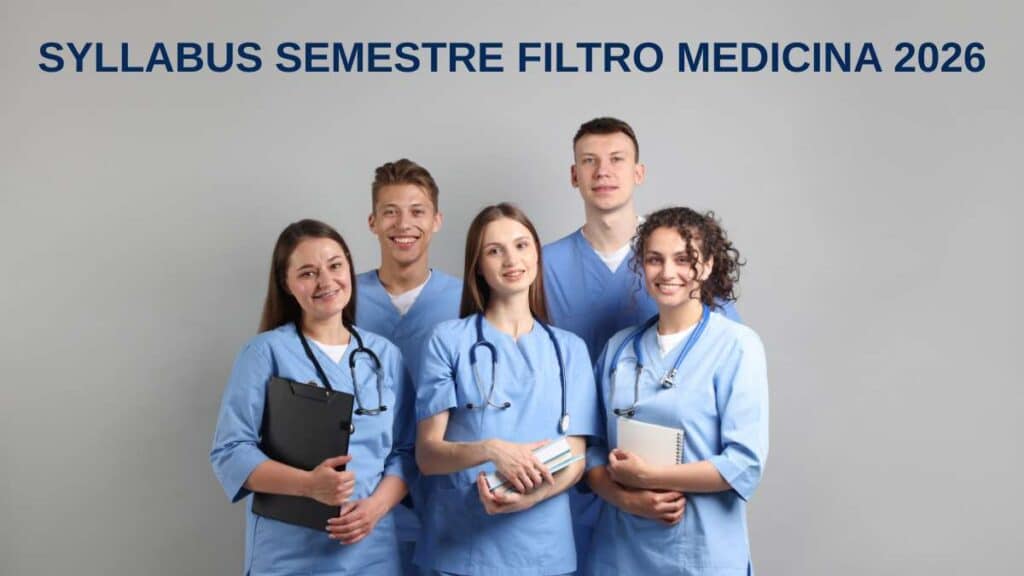 Syllabus semestre filtro Medicina 2026 - tutte le novità da conoscere