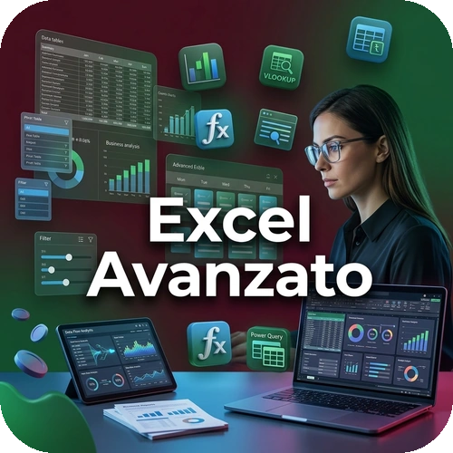 Corso online + Certificazione | Excel Avanzato – 20 ore