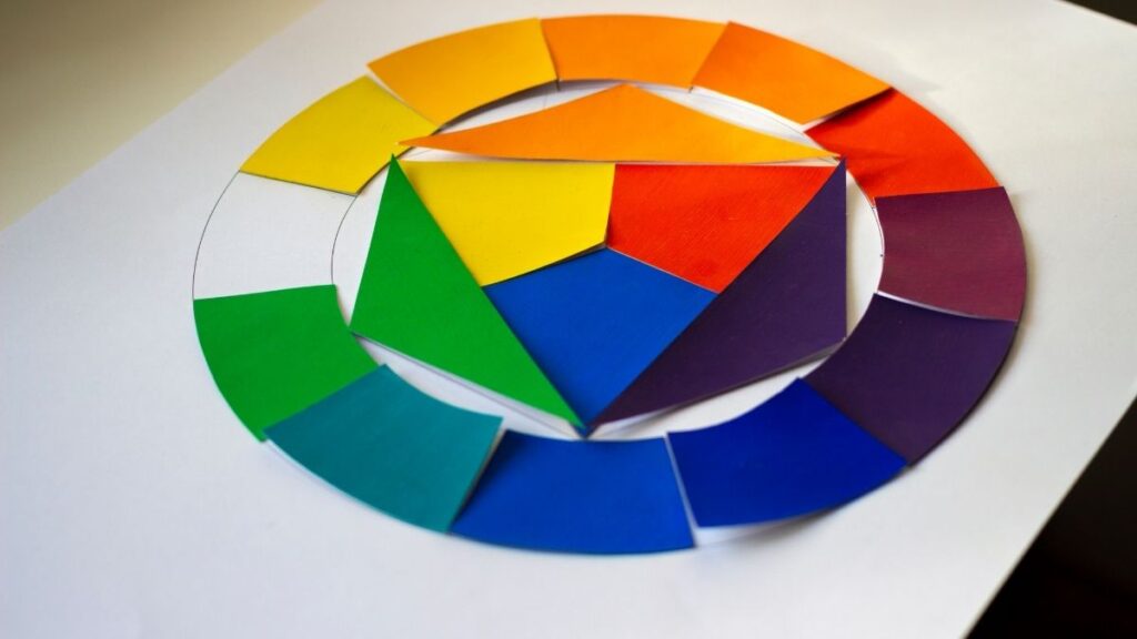 Teoria del colore - colori primari, cerchio cromatico e armonie